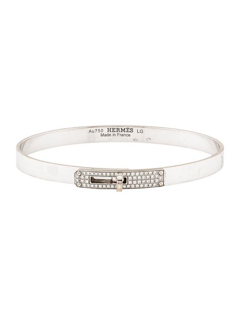 hermes kelly extreme bracelet|hermes 18k diamond bangle bracelet.